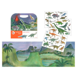 Dinosaurer i en flot magnetisk bog der styrker sproget. Køb flere varianter hos www.de.ciha.shop